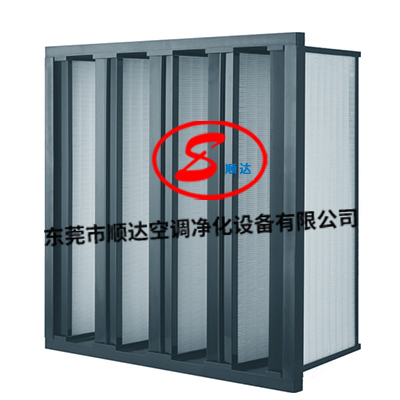 V型 塑膠框過濾器